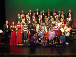 Holiday Concert fundraiser for the Tucson Food Bank, with the students of Arizona Schools for the Deaf and the Blind, 2011, photo by Gary Smyth